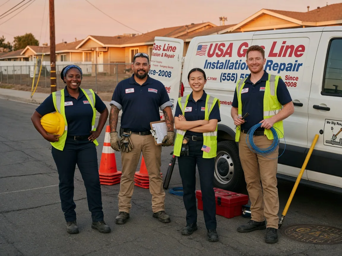 Gas Line Installation company in Bentley, KS
